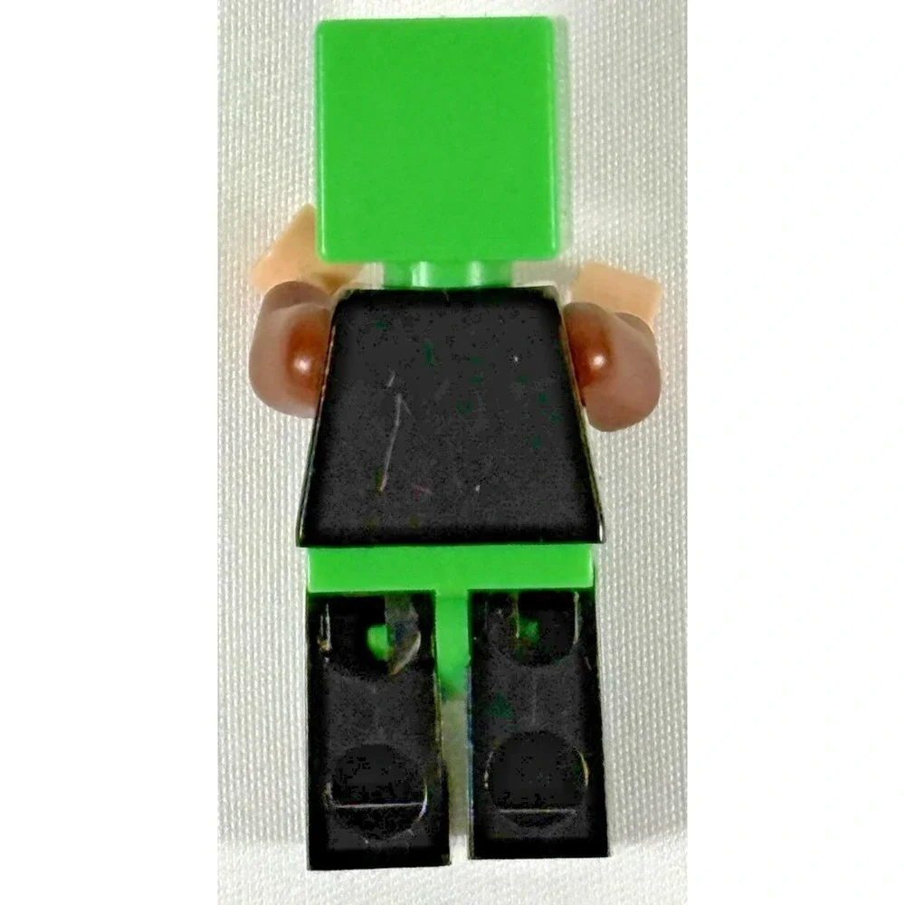 LEGO Minecraft Minifigure Kids Green Skin 6 Creeper Costume min039 853609